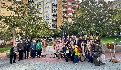 Jaén rinde homenaje a la salud mental con una escultura en el centro