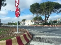 Avances en la glorieta de la Cañada de la Plata