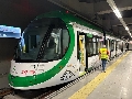 Primeras pruebas en circulación de dos nuevos trenes del Metro de Málaga