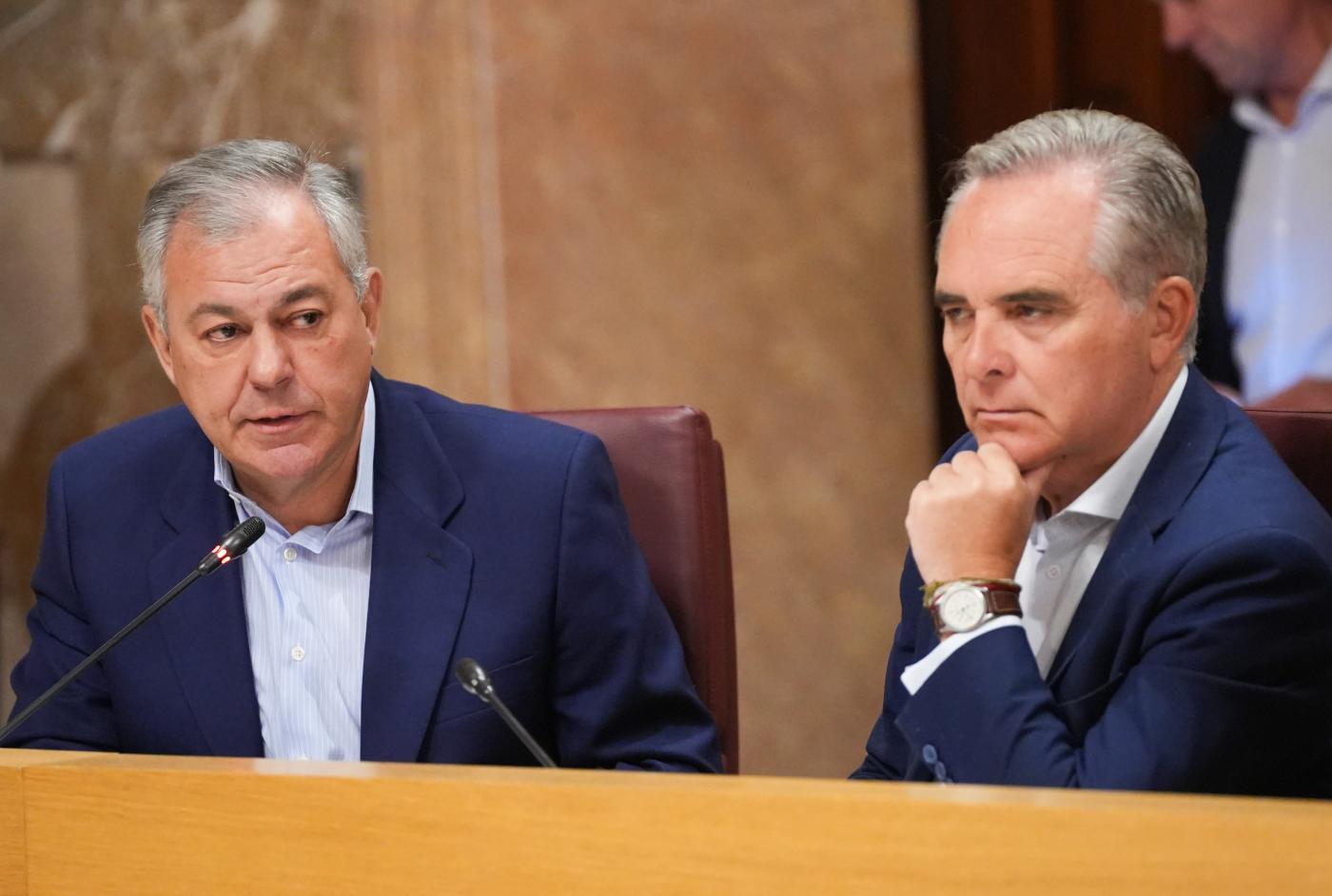 José Luis Sanz y Juan Bueno.