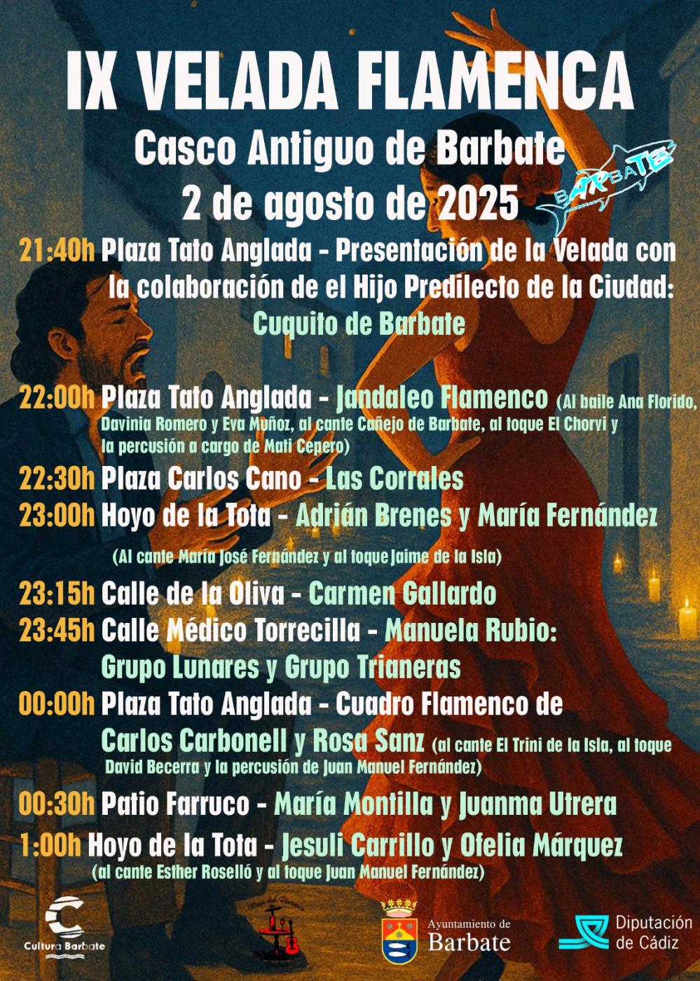 Presentación del cartel.