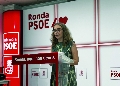 La socialista Nerea Marín, secretaria general de Juventudes Socialistas de Ronda