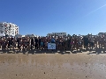 300 participantes compiten en la XXIX Edición de la Travesía a Nado de La Costilla de Rota